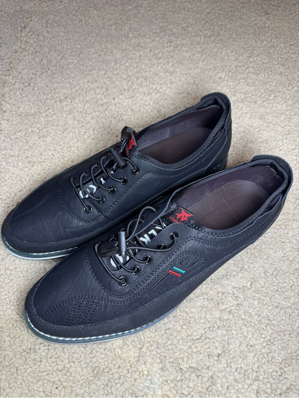 KLKYKO Men Casual Business Shoes Slip-on Loafers Formal Oxfords Size 43EU/ 9.5US